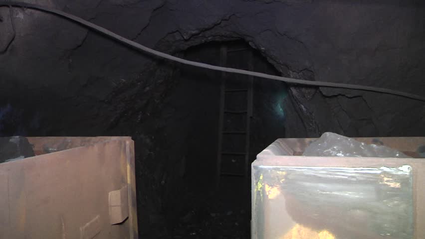 Underground iron ore mine