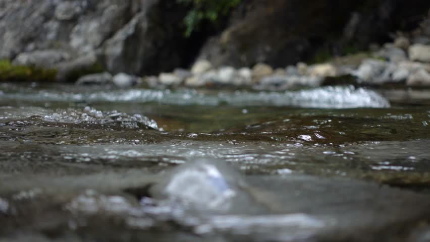 New Zealand River in the Tararua Ranges of New Zealand