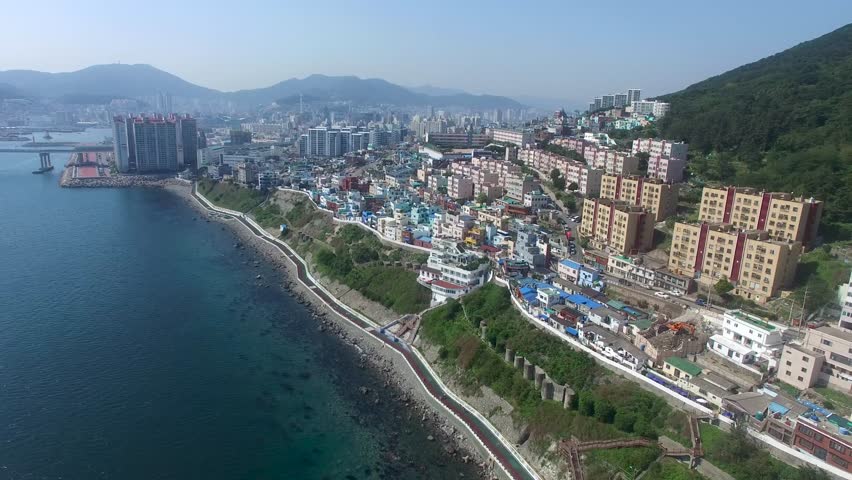Huinnyeoul White Shoal Culture Village, Yeongdo, Yeong Island , Busan, South Korea Asia
