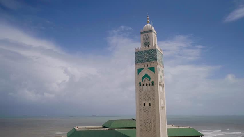 The Hassan II Mosque or Grande Mosquée Hassan II is a mosque in Casablanca, Morocco. It is the largest mosque in Africa, and the 5th largest in the world.