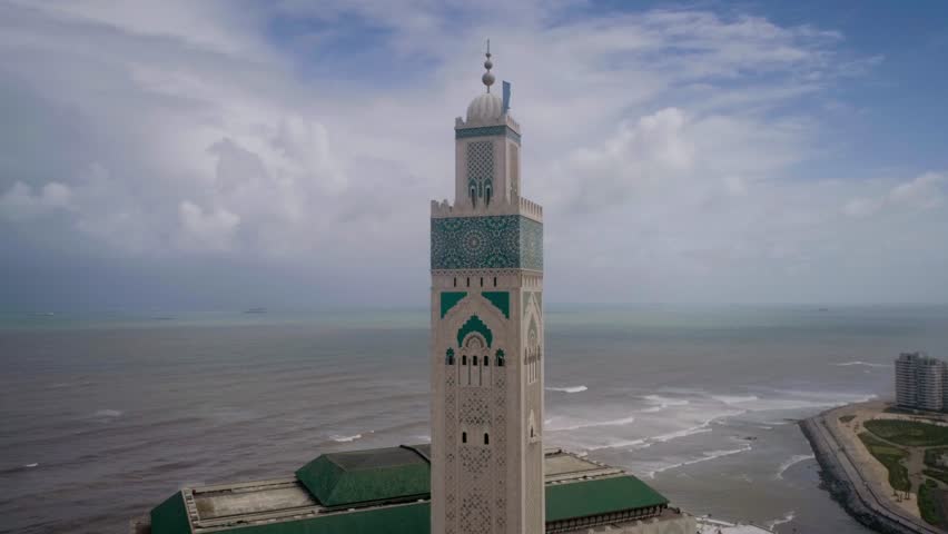 The Hassan II Mosque or Grande Mosquée Hassan II is a mosque in Casablanca, Morocco. It is the largest mosque in Africa, and the 5th largest in the world.