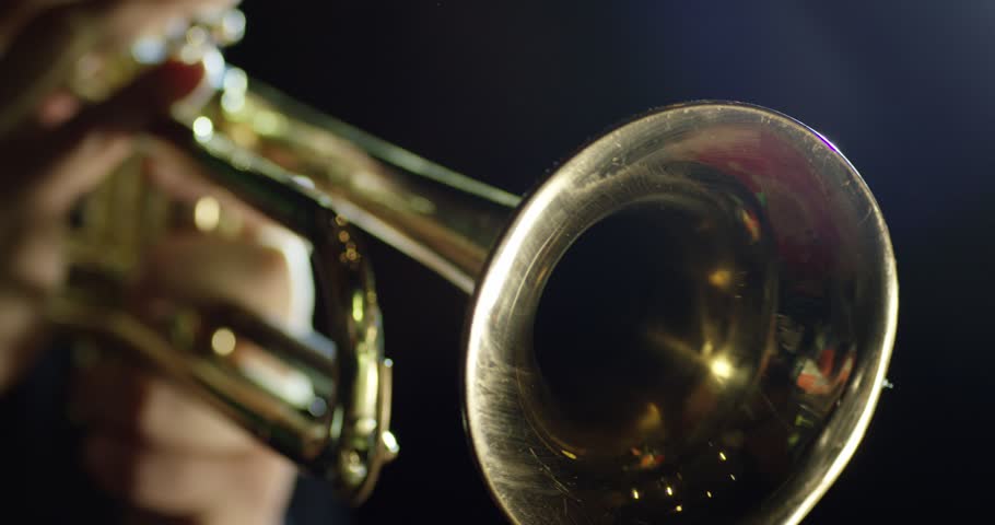 Trumpet game close up | Shutterstock HD Video #1022137609