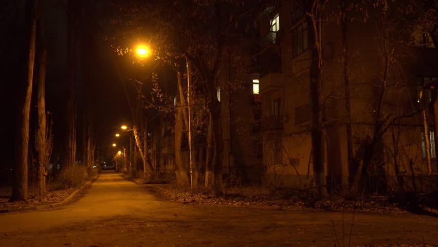 Image result for empty city street at night