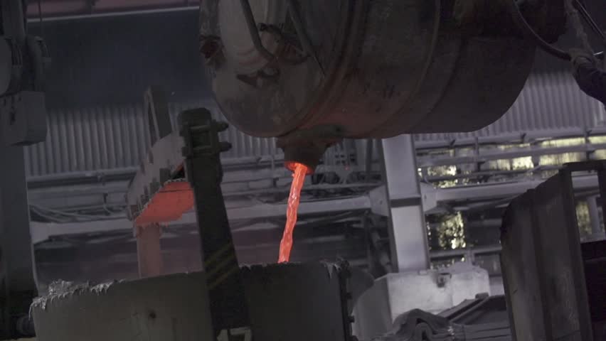 A FOUNDRY IN SLOW MOTION