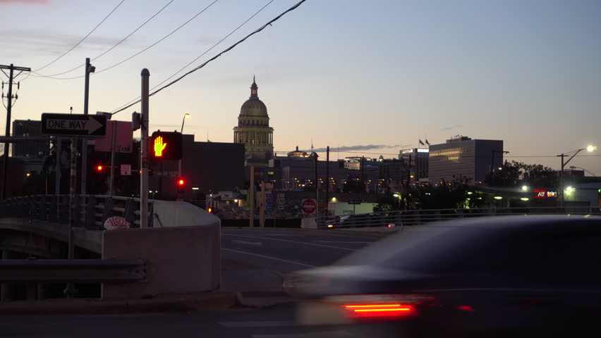 Sunset in America - Austin, Texas
