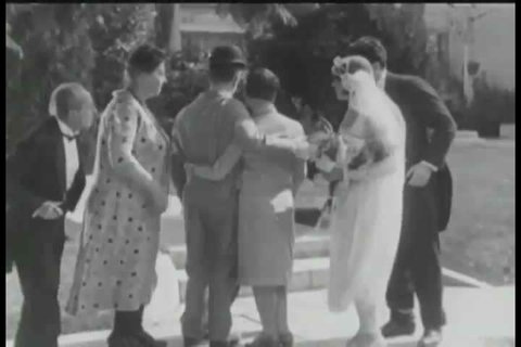 CIRCA 1926 - A man and his girlfriend get married in secret before his angry family and jilted bride can stop them.