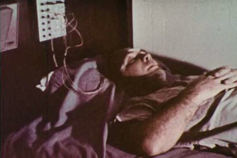 CIRCA 1970s - Researchers discover REM sleep and determine that is when we dream in the 1970s
