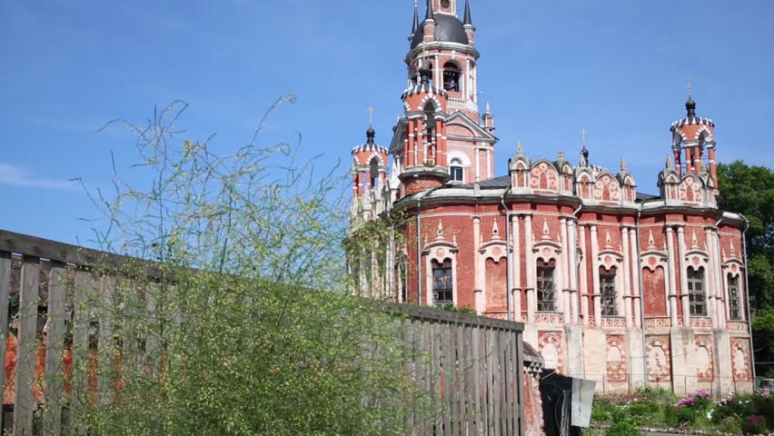 New Nikolsky Cathedral of Mozhaysk Kremlin, constructed in 1802-1814, Moscow Region.