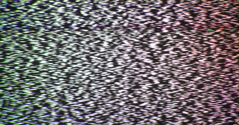 4K Broken reception tv interference noise static insert element. Slow white noise.  Tv noise abstract. Weak TV signal. Bad reception. Retro TV. Between channels noise. Static flicker. Screen insert 