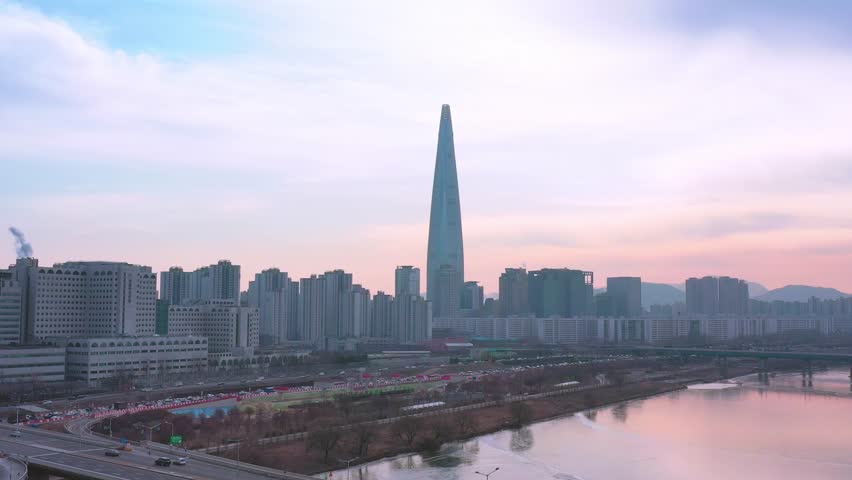 Aerial view,Landscape in South Korea