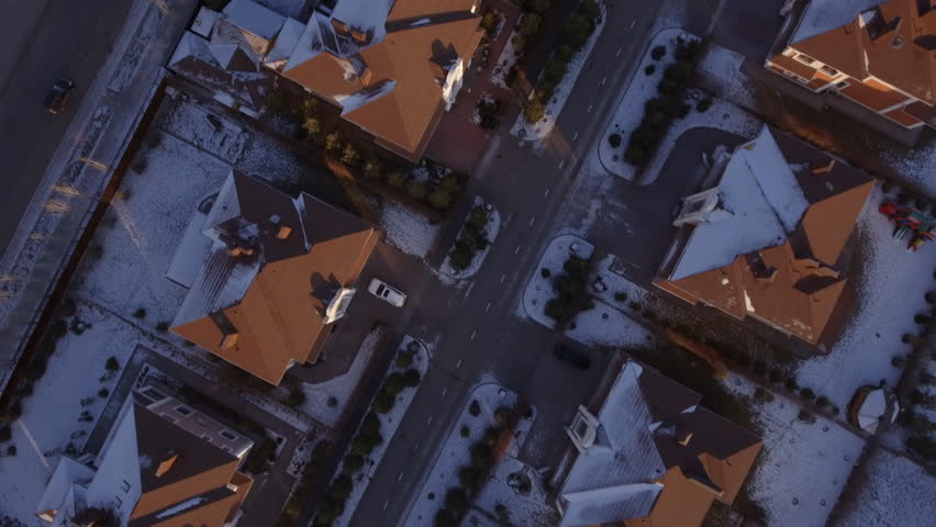 Aerial view of new modern residential areas in Astana, Kazakhstan
