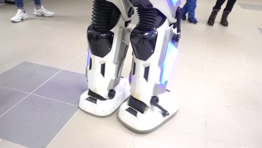 The legs of a large walking robot