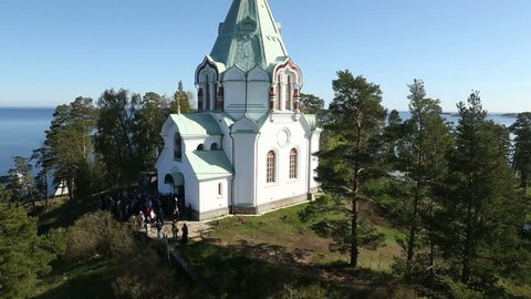 Serene Rocky Shores of Valaam Island
