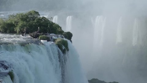 Waterfalls in Iguassu Falls