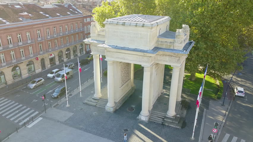 Monument to the dead of the war 1914 1918 in Toulouse France