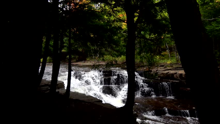 Quartzite Falls Slate River Michigan
