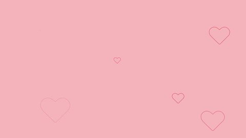 Love Heart Pink Animated Motion の動画素材 ロイヤリティフリー Shutterstock