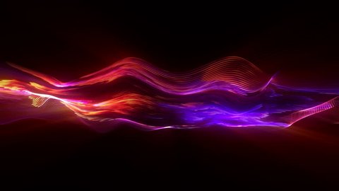 4k Video Lines Abstract Looped Animation Stock Footage Video (100% ...