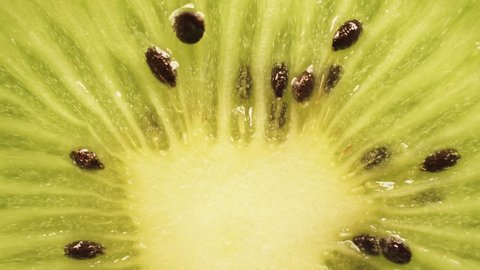 Juicy kiwi fruit close up