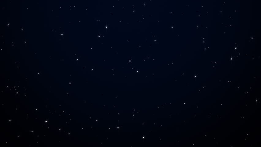 Night starry skies with twinkling or blinking stars motion background. Looping seamless space backdrop Royalty-Free Stock Footage #1022398363