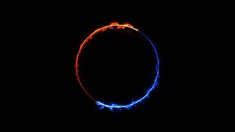 3d Abstract Ring Of Fire Stock Footage Video 100 Royalty Free 1020848893 Shutterstock