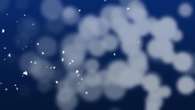 Christmas Background Animation,blue background
