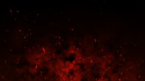 Fire Particle Background Stock Footage Video (100% Royalty-free ...