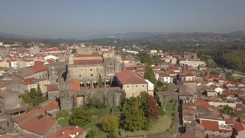 Aerial Lanscape of Tui, Spain.
The city, which has been declared a Historic-Artistic Site, has had its heritage enriched over the centuries thanks to its strategic location.
