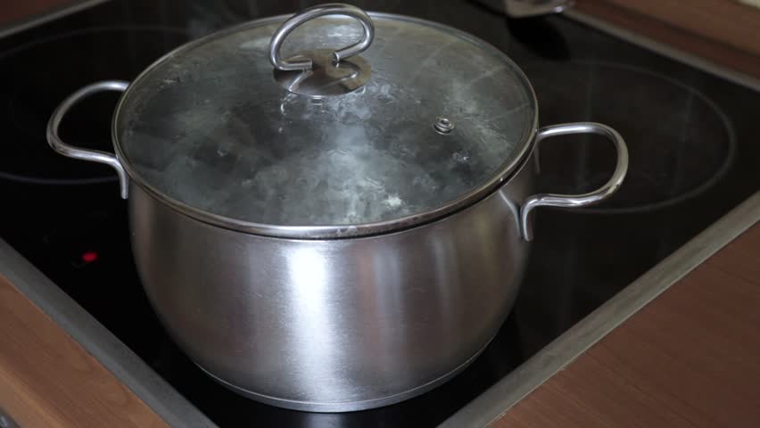 water boiling pot