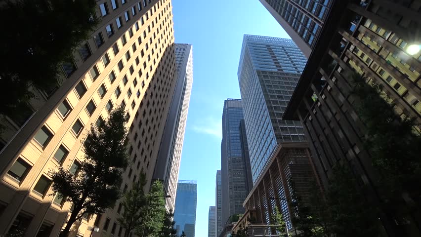 Office city (moving image) Otemachi, Chiyoda-ku, Tokyo / Japan Royalty-Free Stock Footage #1022580127