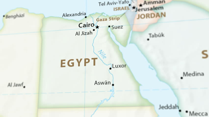 Egypt On World Political Map Egypt On Political Map World Video Stock Footage Video (100% Royalty-Free)  1022588167 | Shutterstock