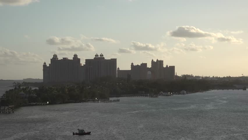 The capital of the Bahamas.  Nassau.