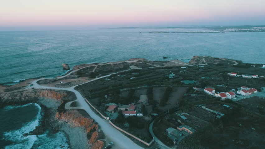 Sunset in Peniche, Portugal, 2018