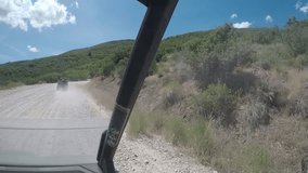 ATV Off Road Climb Up Mountains in Park City Utah 