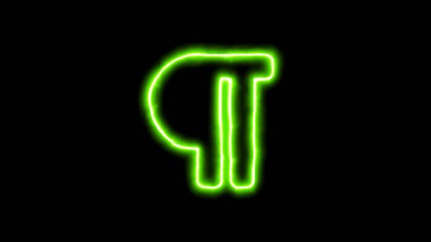 Neon Flickering Green Symbol Of Stock Footage Video 100 Royalty Free 33588823 Shutterstock - blackgreen exit signs flashing signs roblox