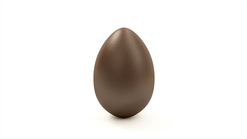 4K Animation of Empty Chocolate Egg Open. Happy Easter Concept. Royalty-Free Stock Footage #1022705113