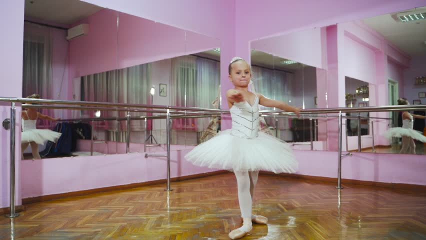 Ballerina Dancing in in Stock Video (100% 1022705473 | Shutterstock