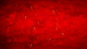 beautiful  heart shining , best loop video background for valentine day.