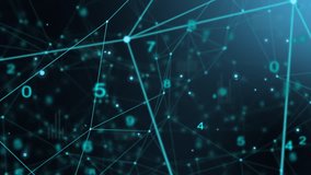 Connection network concept,blue background - Powered by Shutterstock - Get 15% off with code: PIKWIZARD15