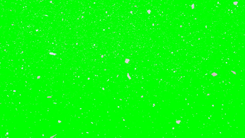 Animated Blizzard Simple Large Snow Flakes Stock Footage Video (100% ...