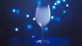 Smoke in the glass on boke background. - Powered by Shutterstock - Get 15% off with code: PIKWIZARD15