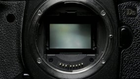 Shutter Mechanism Dslr Camera with Mirror