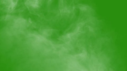 smoke with green screen