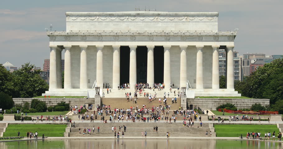 Steps of the Lincoln Memorial in Washington DC image - Free stock photo ...