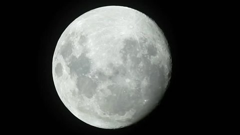 Moon footage / The Moon is an astronomical body that orbits planet Earth and is Earth's only permanent natural satellite. It is the fifth-largest natural satellite in the Solar System