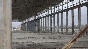 Abandoned GM warehouse/stamping plant | 24fps 16:9 in 10 bit 422 - Powered by Shutterstock - Get 15% off with code: PIKWIZARD15