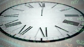 Clock Animation Series - Stock Market Wall Street Concept - Powered by Shutterstock - Get 15% off with code: PIKWIZARD15