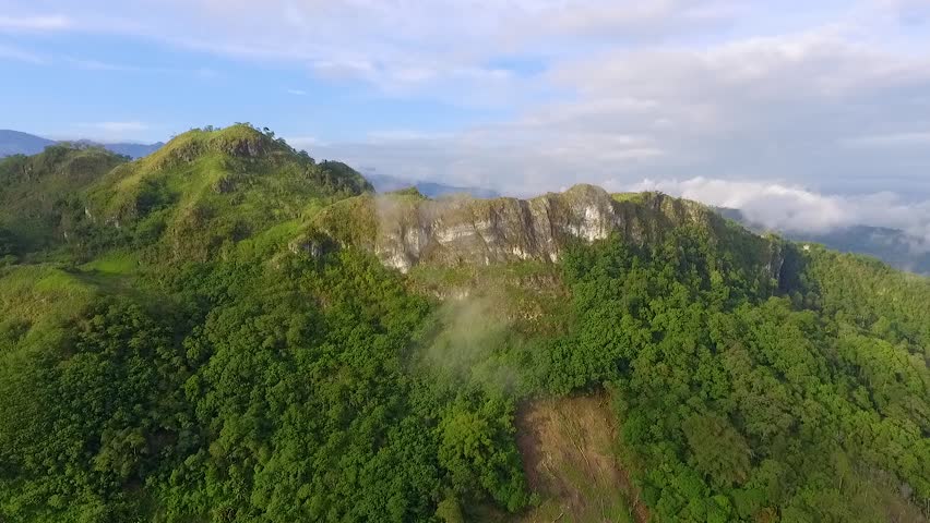View of Mount Capistrano in Philippines.