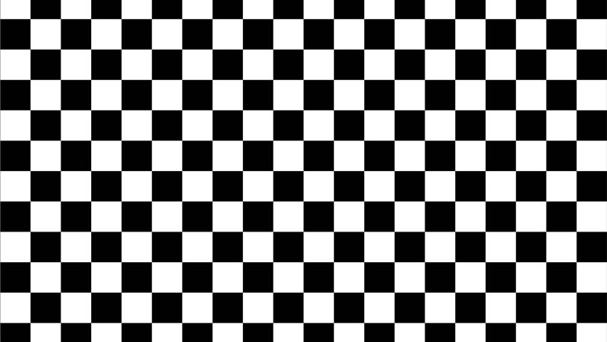 Black and White Checkerboard Pattern 