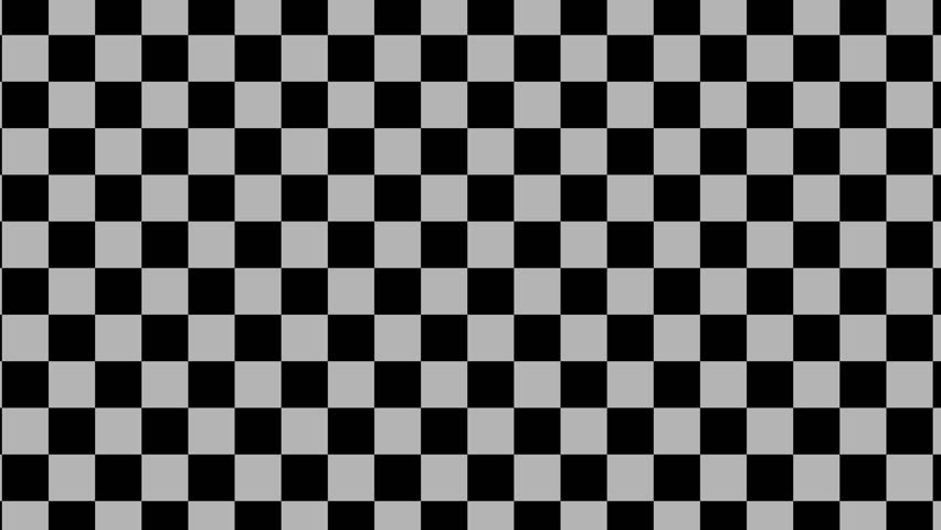 black checkerboard